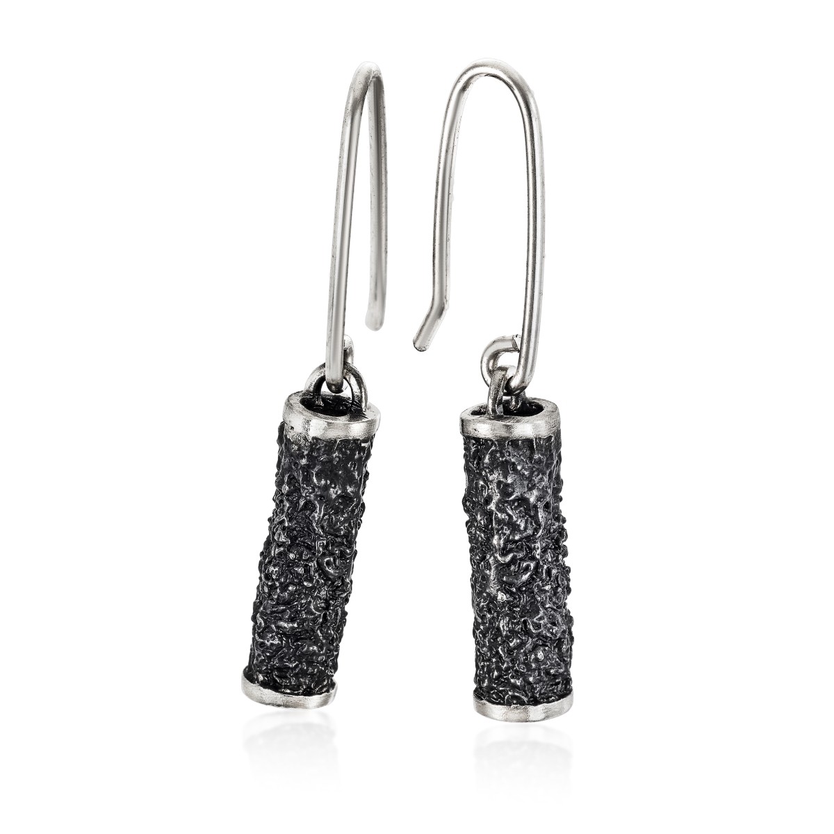 Pendientes Lava tubo pequeño