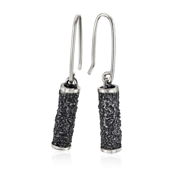 Small tube earrings Lava