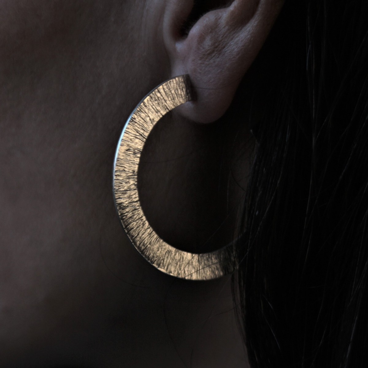 Pendientes Martelé grandes