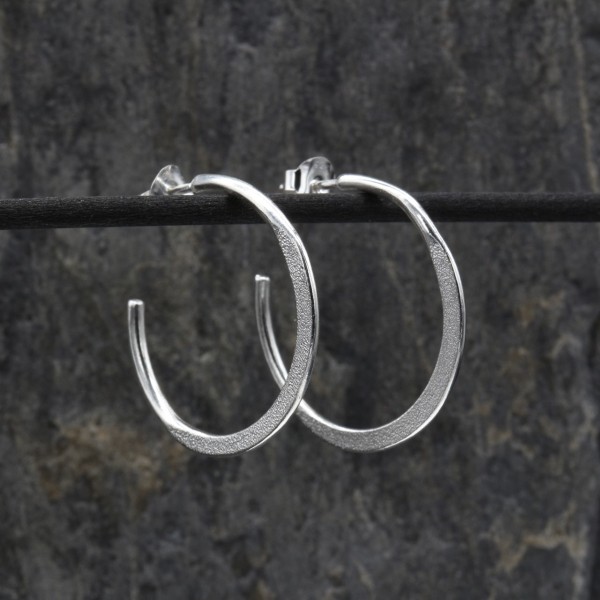 Round earrings Bàsicos