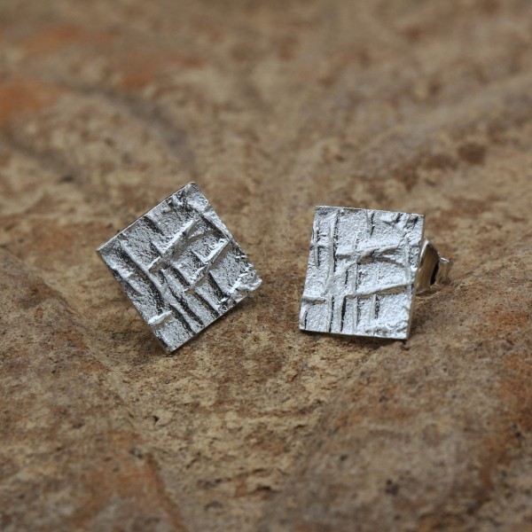 Square earrings TM
