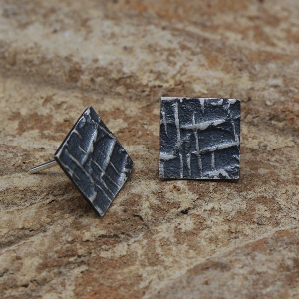 Square earrings TM