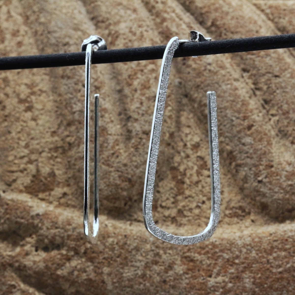 Rectangular earrings Básicos