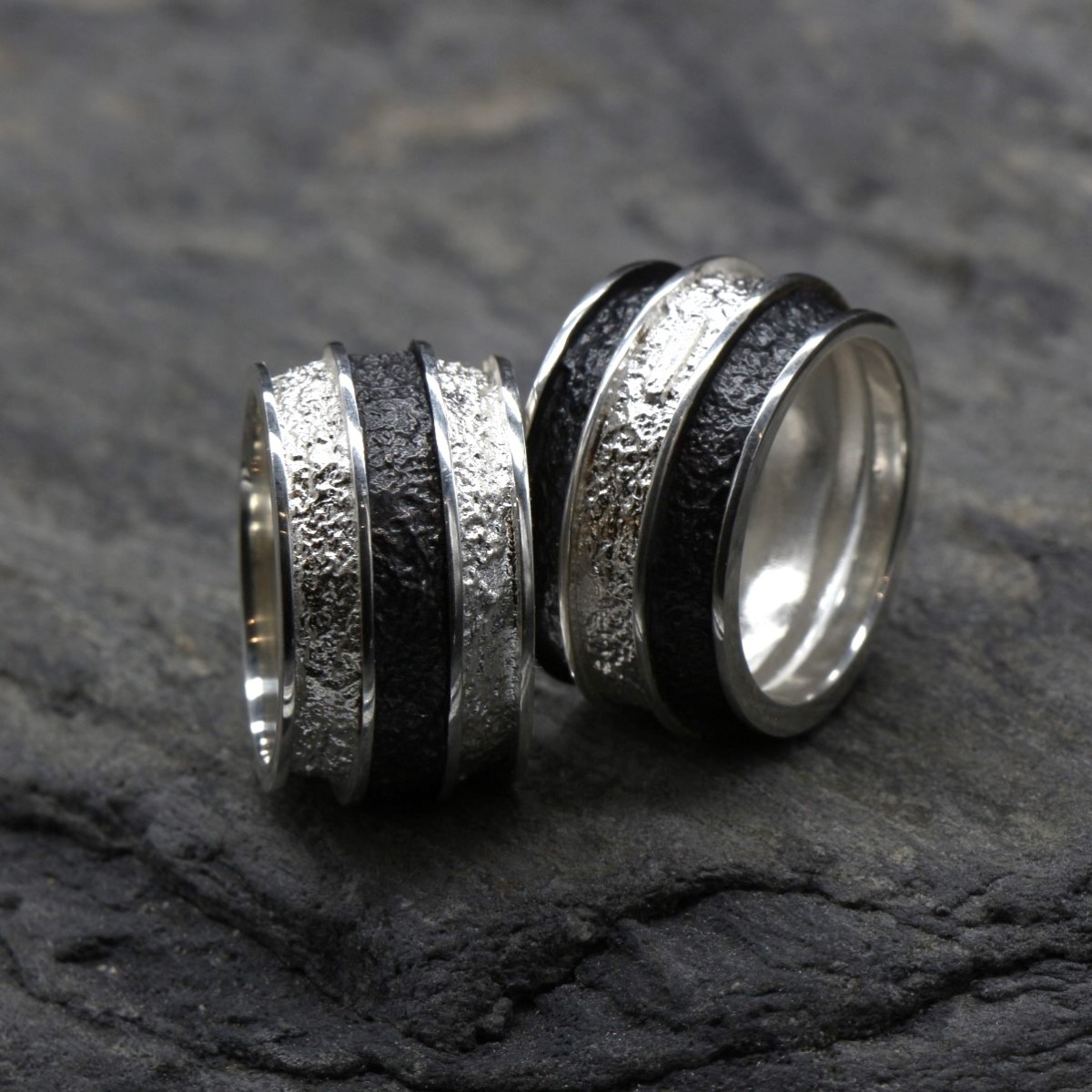 Anillo Bicolor triple