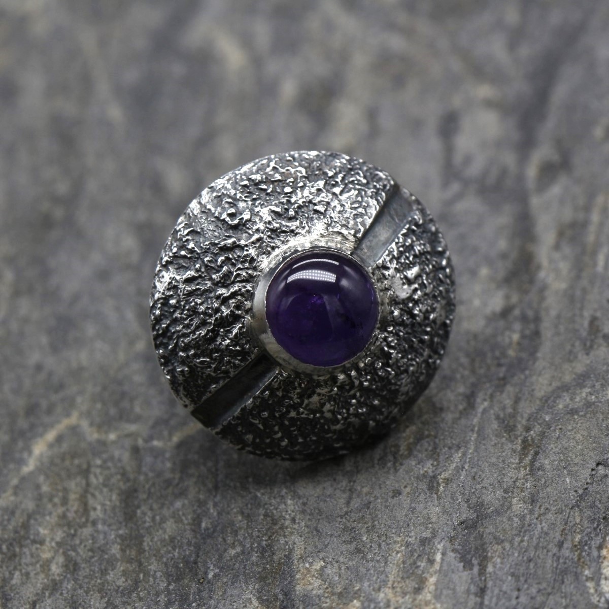 Stone ring Lava