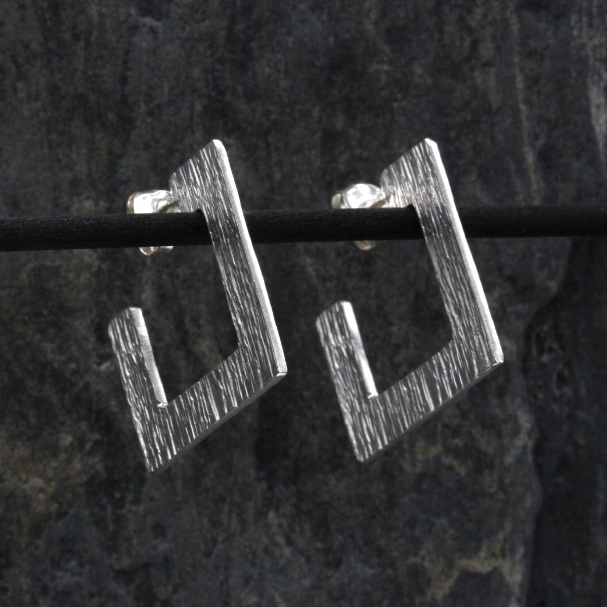 Square earrings Martelè