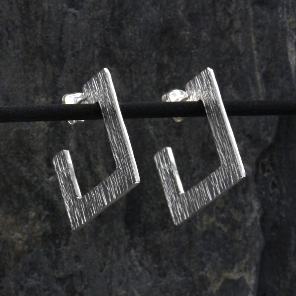 Square earrings Martelè