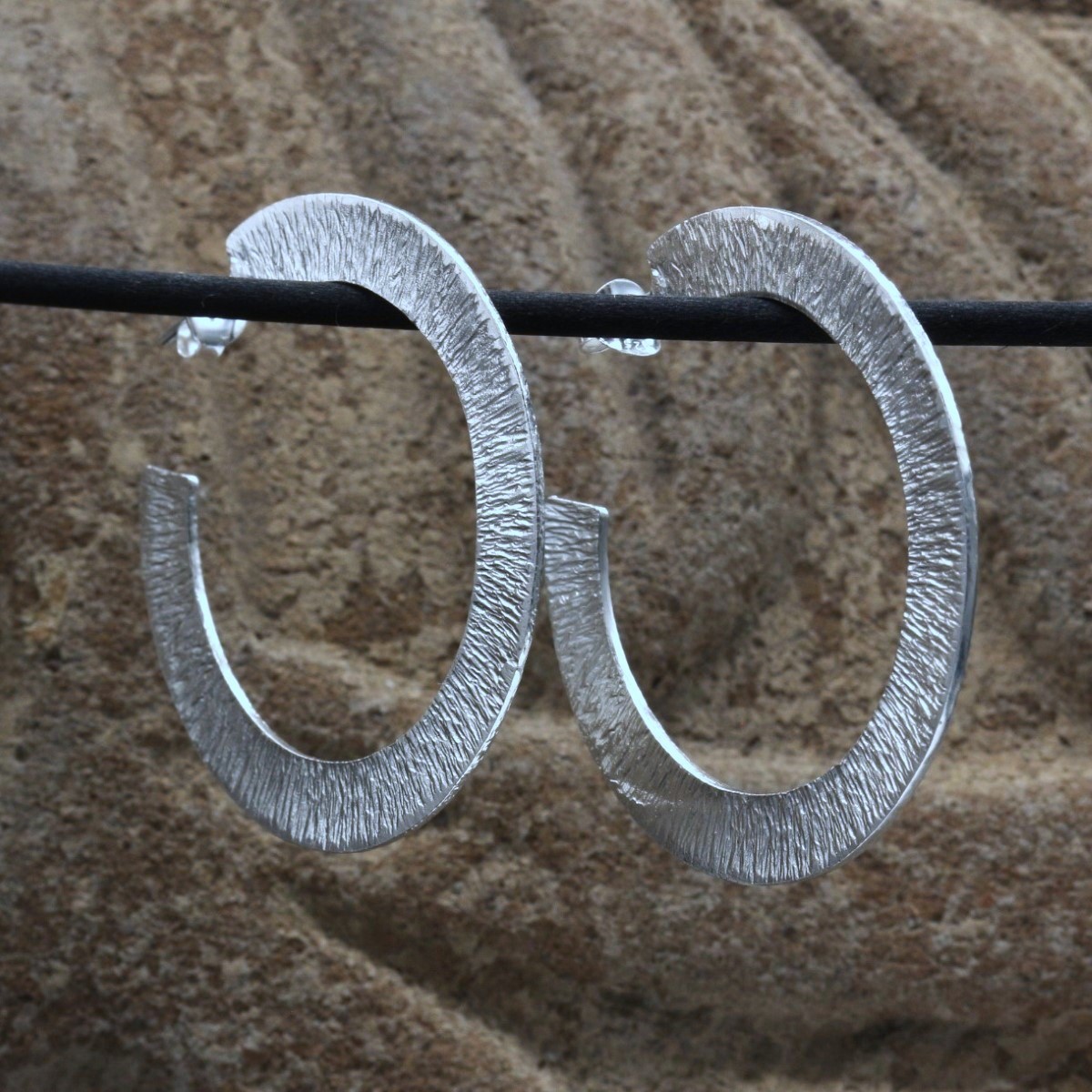 Pendientes Martelé grandes