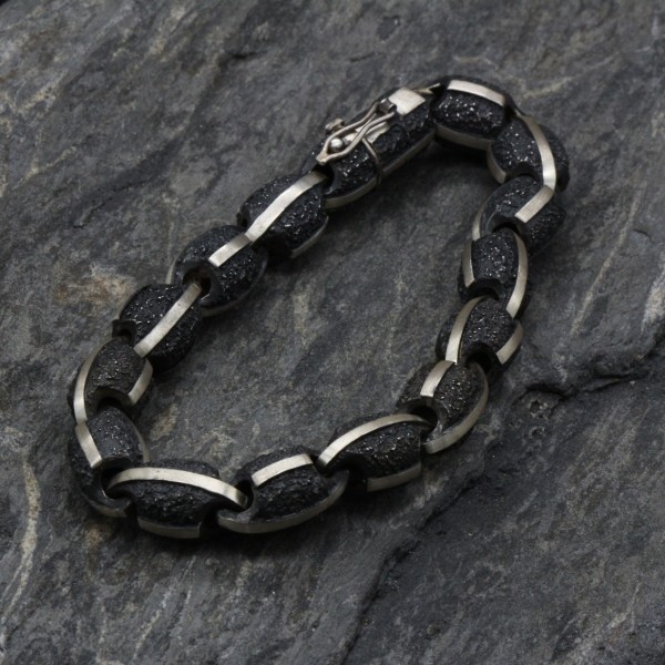 Articulated Lava Bracelet