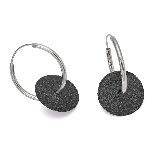 Lava Pol hoop earrings